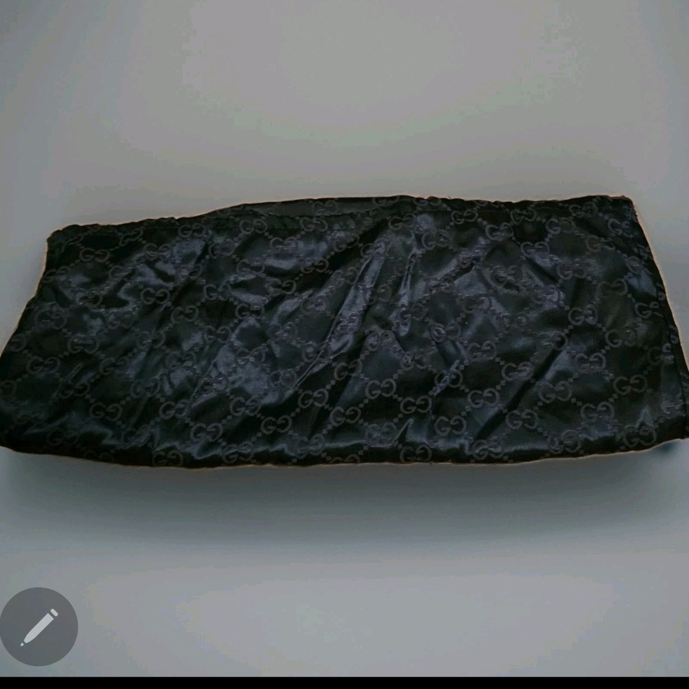 Gucci Black Monogram Fabric